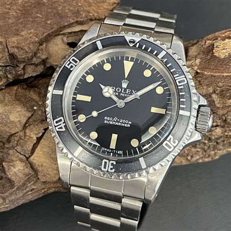 1965 rolex submariner for sale|vintage rolex submariner no date.